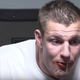 Illustration for article titled Gronk Eats Wings, Suffers, Drips Snot